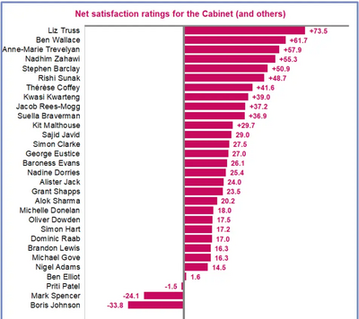 Tory Cabinet ratings